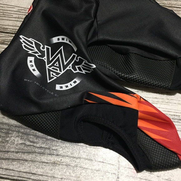 Castelli Cycling Lycra Shoe Cover Men’s M Black USA Made - Picture 4 of 6